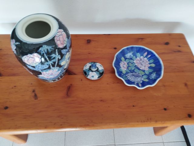 Jarrón porcelana | 3 piezas