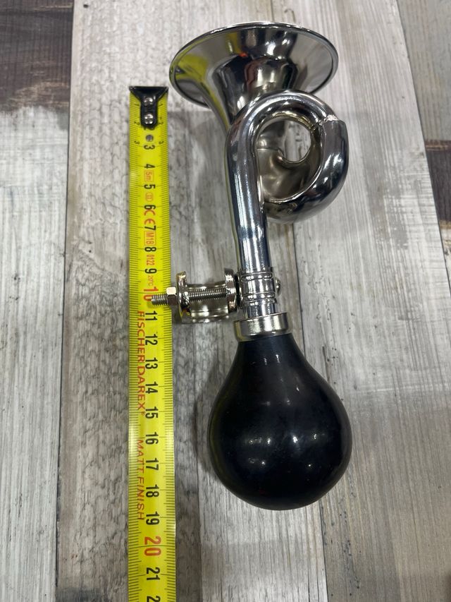 Bocina bici vintage cromada