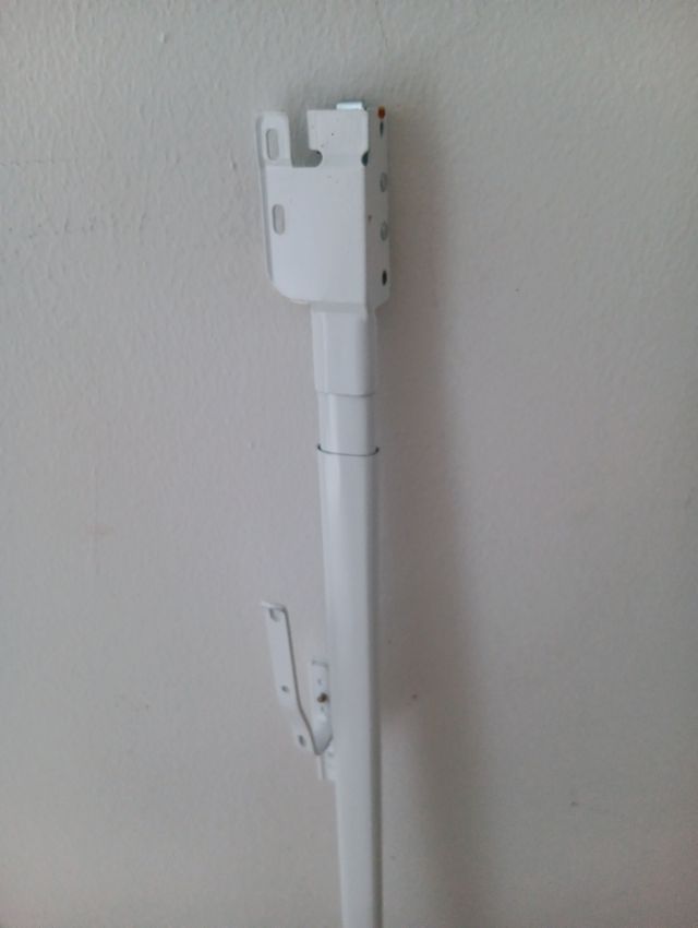 Riel techo extensible blanco 120 cm mínimo