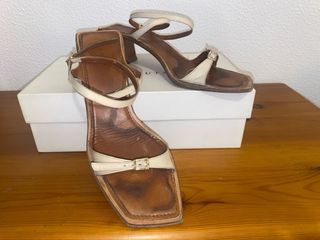 Sandalias Farrutx beige pulsera 38 y 5 