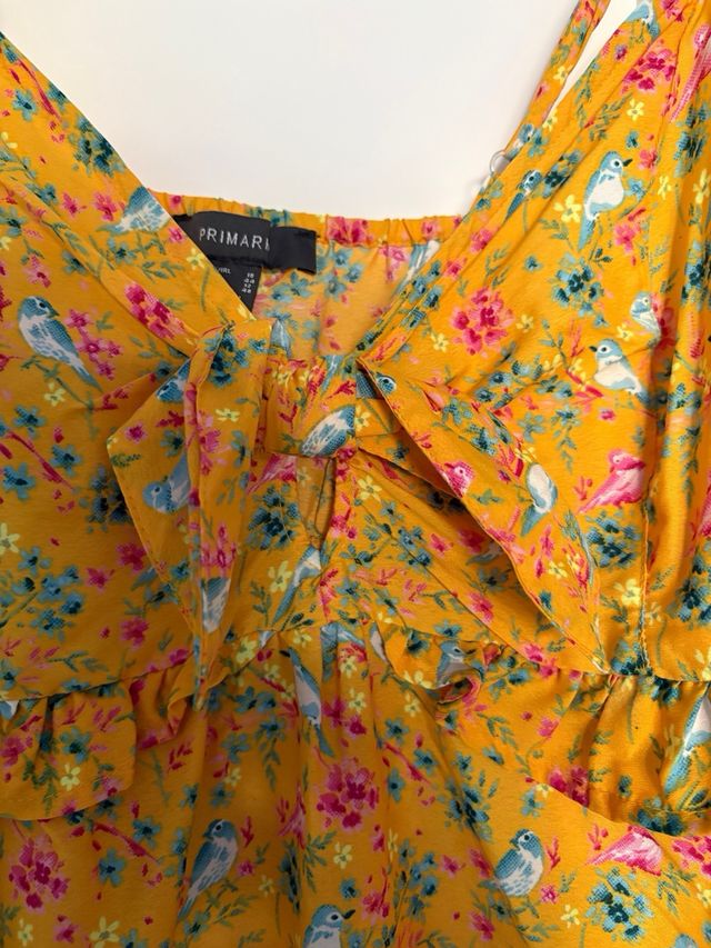 Vestido Primark estampado flores