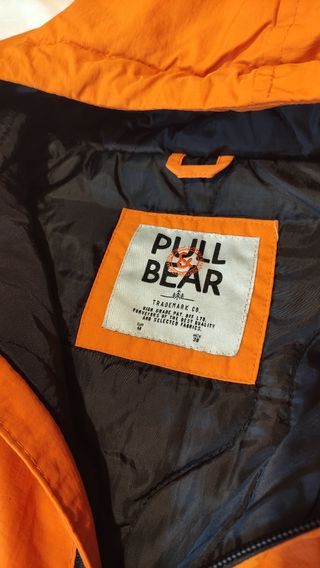 Chaqueta Pull&Bear naranja talla M