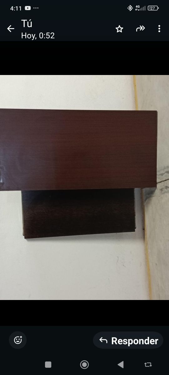 Repisa TV & Consola - Marrón Oscuro