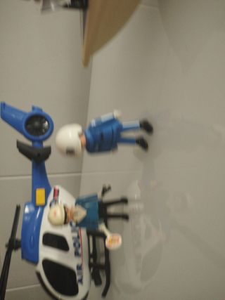 Lote Juguete Policia: Barco+Helicoptero