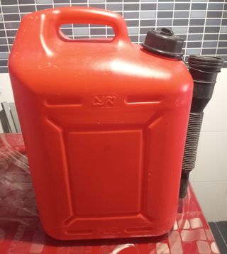 Bidón gasolina 22L rojo