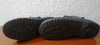 Botines negros Issimo - plataforma