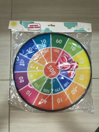 Juego de diana con 5 pelotas