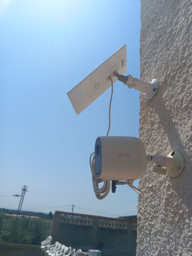 Cámara seguridad exterior solar