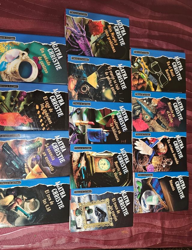Colección libros Agatha Christie