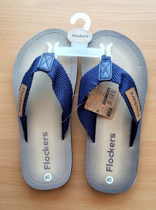 INFRADITO Donna Uomo Sandali *NUOVI tg.40 Floccati
