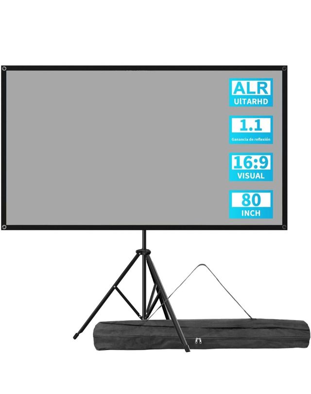 Pantalla verde con tripode 80 pulgadas