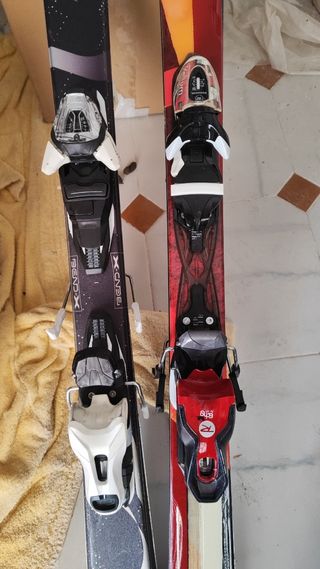 Esquís usados | 2 pares