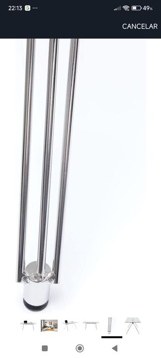 Mesa cristal diseño - oficina
