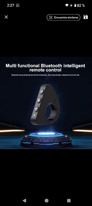 Mando Bluetooth Manillar