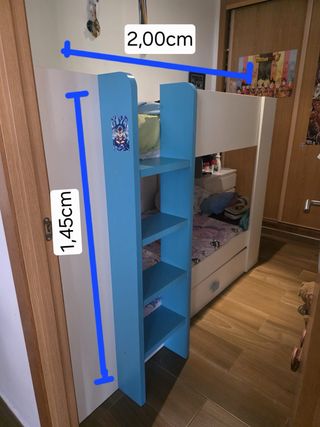 Litera infantil azul y blanca, NEGOCIABLE URGE