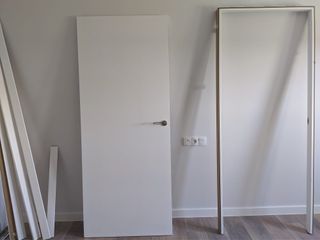 Puerta interior blanca 80cm