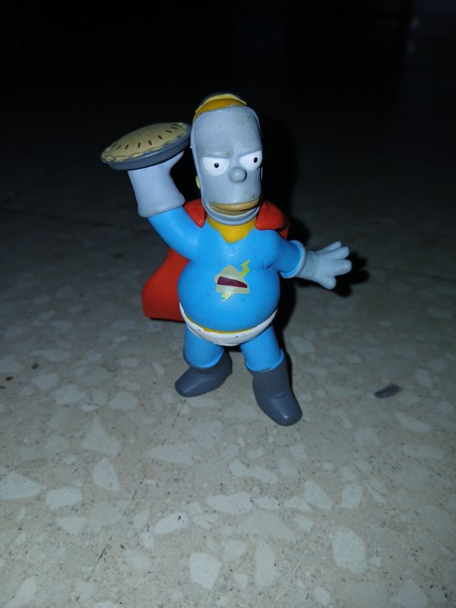 Figura Homero Simpson Superhéroe