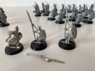 3 Lanceros Gondor - El Señor de los Anillos