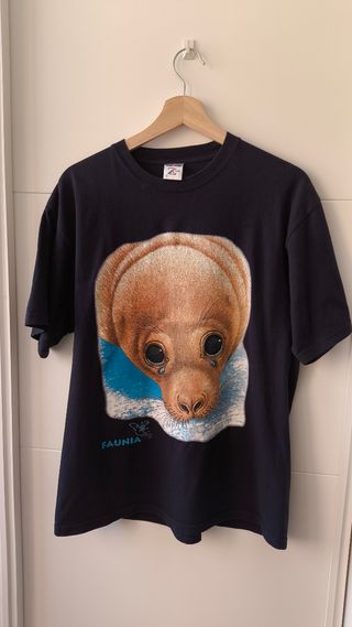Camiseta Faunia Vintage – Recuerdo único Madrid