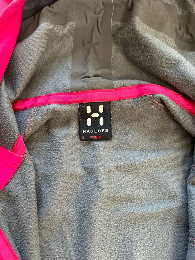 Chaqueta Haglöfs rosa mujer