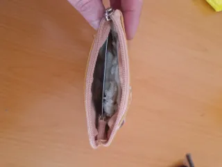 Monedero/Cartera/Billetera  pequeño de  mariposas