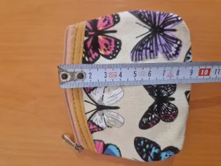 Monedero/Cartera/Billetera  pequeño de  mariposas