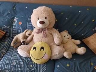 Pack de Peluches, Ositos, emojis, perro, gigante