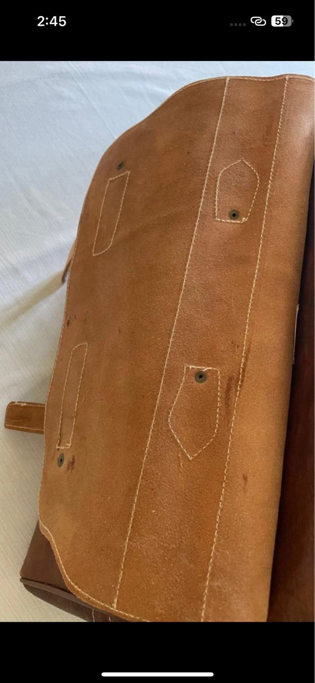 Maletín Piel Marrón