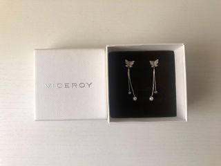 Pendientes Viceroy Mariposa Plata. Nuevos!!