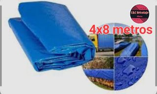 Lona protectora 4x8 metros impermeable nueva