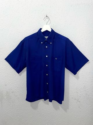 Camisa Manga Corta Lacoste Vintage Crop Boxy Fit M