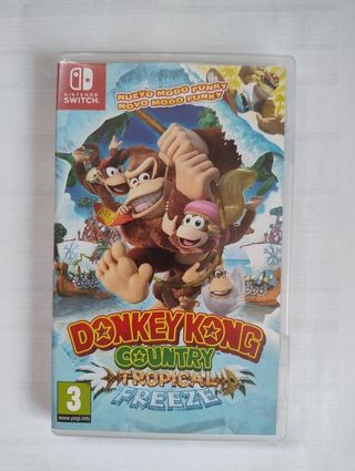Donkey Kong Country Tropical Freeze Switch PAL ESP