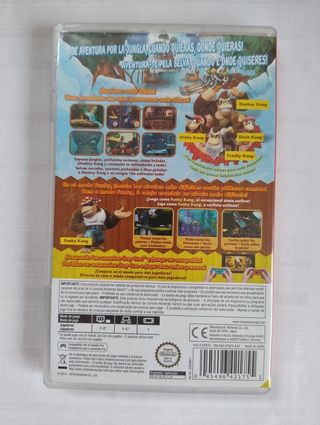 Donkey Kong Country Tropical Freeze Switch PAL ESP
