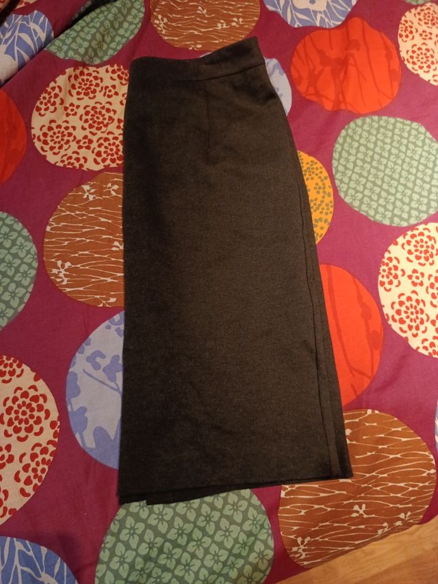 Falda gris WOMAN talla M