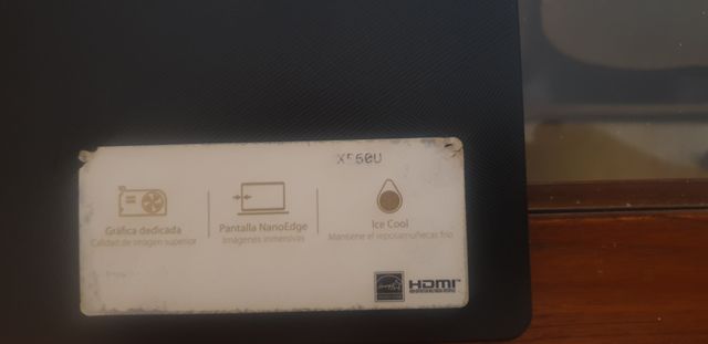 Portátil Asus X560UD - averiado