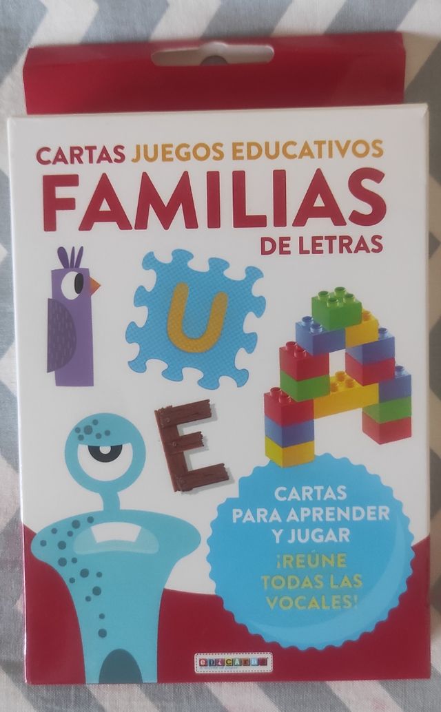 Familias de letras: vocales