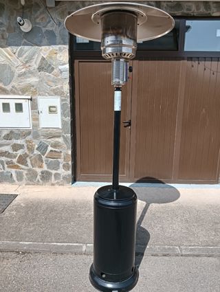 Estufa exterior seta - Como nueva