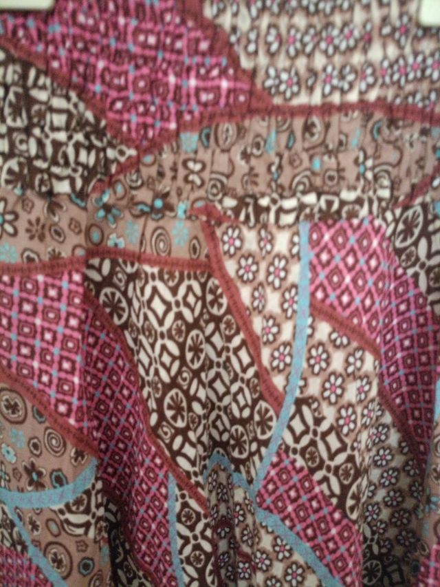 Falda estampada boho