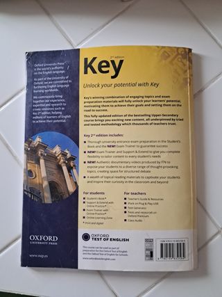 Key to Bachillerato 1. Student's Book. 2 Edition