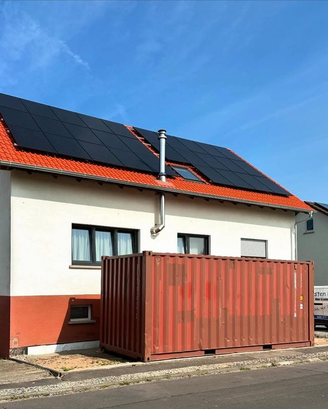 Contenedor marítimo usado