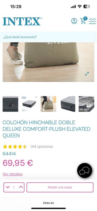 Colchón Intex Doble Queen