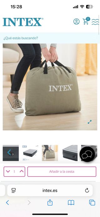 Colchón Intex Doble Queen