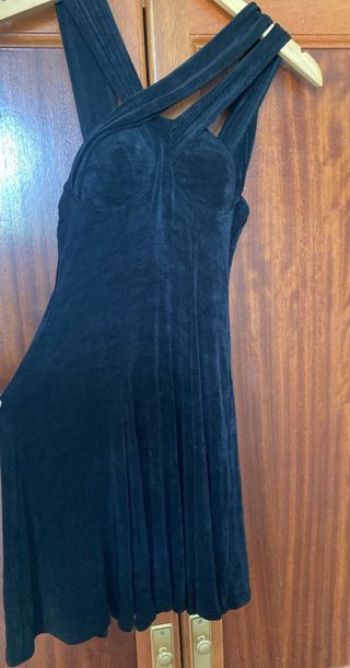 Vestido negro fiesta talla S