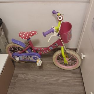Bicicleta niña Minnie Mouse