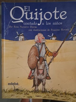 Libro El Quijote contado a los niños