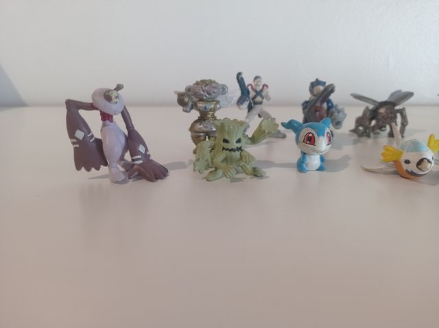 DIGIMON MINI BANDAI LOTE DE 17 FIGURAS LEER