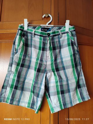 Bermudas Billabong - cuadros verdes
