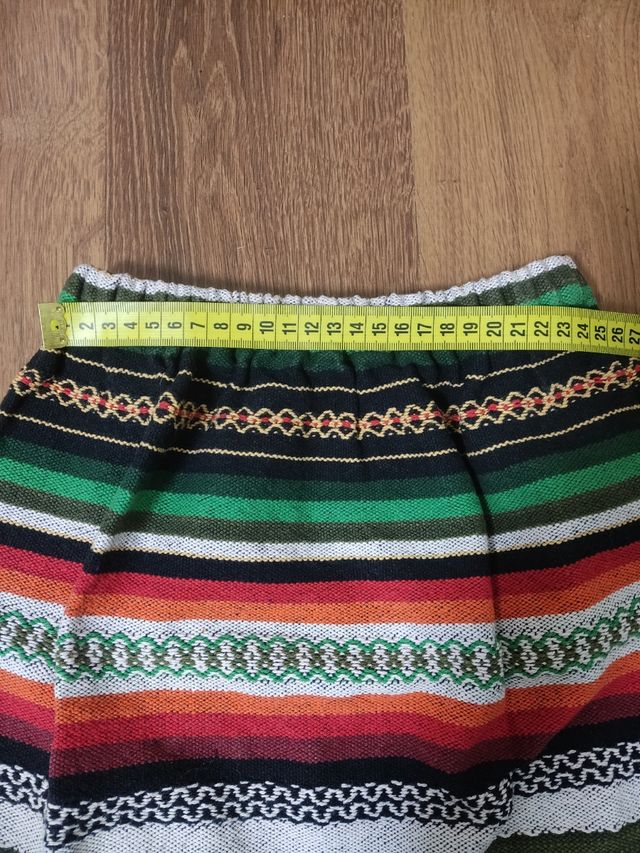 Minifalda estilo manchego