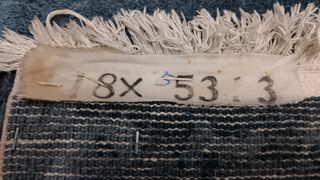 Alfombra lana azul 145x210cm