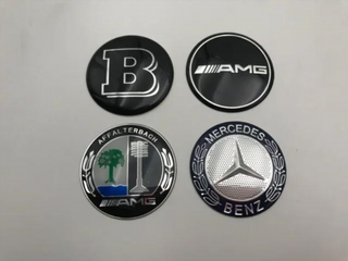 EMBLEMA LOGO CAPOT MERCEDES BENZ 57.5 mm